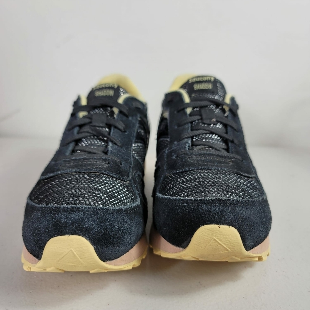Saucony girls child Shadow Original Sneaker Sz 2 Black - Picture 5 of 9